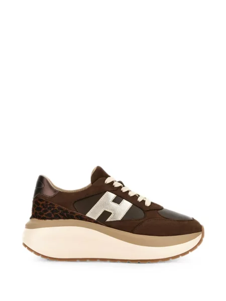 Sneakerși Hogan maro