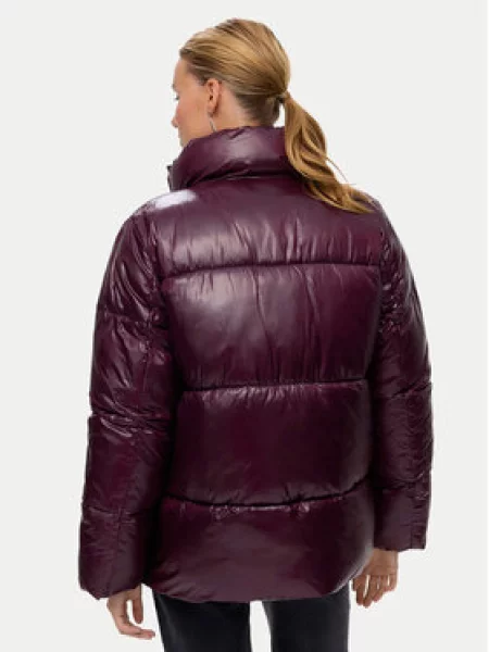 Vero Moda Zimska jakna Sabrina Bordo rdeča