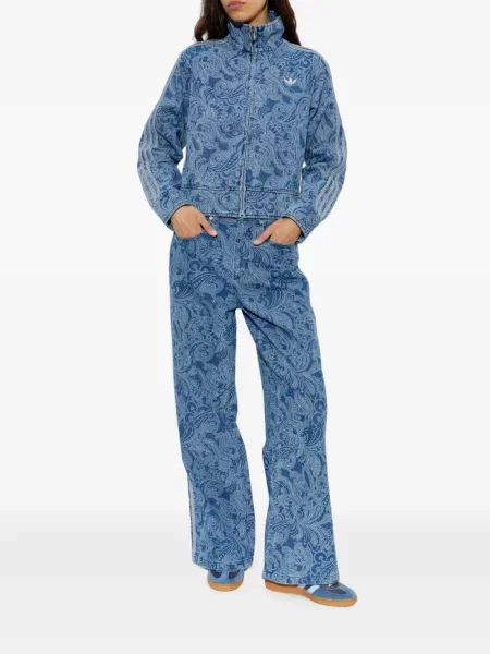 Decupat tricou Adidas cu imagine alergare gri