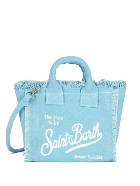 Geantă shopper Mc2 Saint Barth albastru