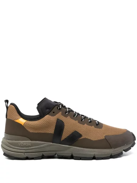Sneakerși Veja plasă maro