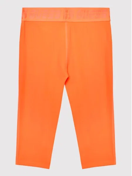 Cyklistické kraťasy Guess oranžové