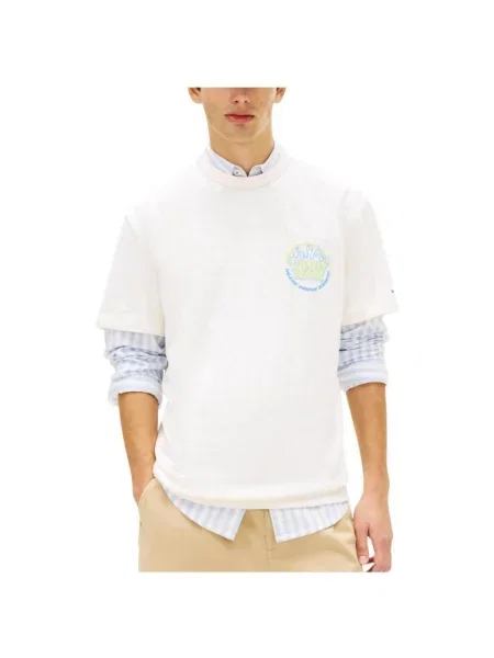 Tricou Tommy Hilfiger alb