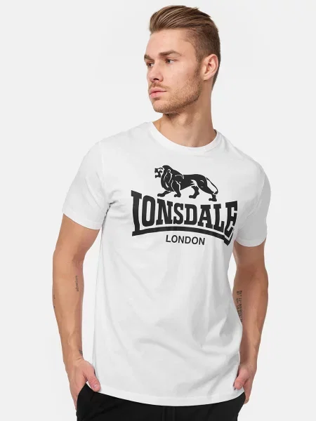 Lonsdale Logo Футболка білий