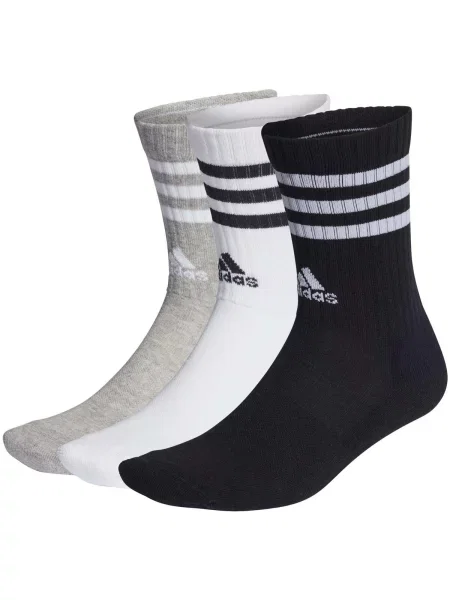Prugaste čarape Adidas Sportswear bijela