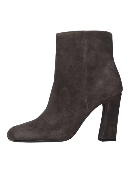 Buty do kostki Ash skórzane brązowe