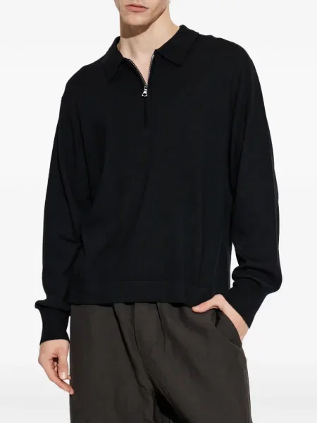 Polo Officine Générale de lână negru
