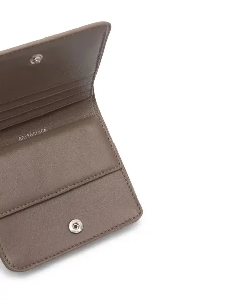 Portofel Balenciaga cu imagine maro
