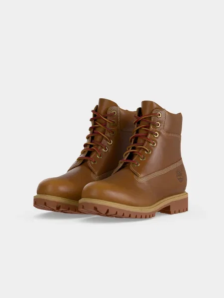 TIMBERLAND Šnurovacie čižmy HERITAGE koňaková