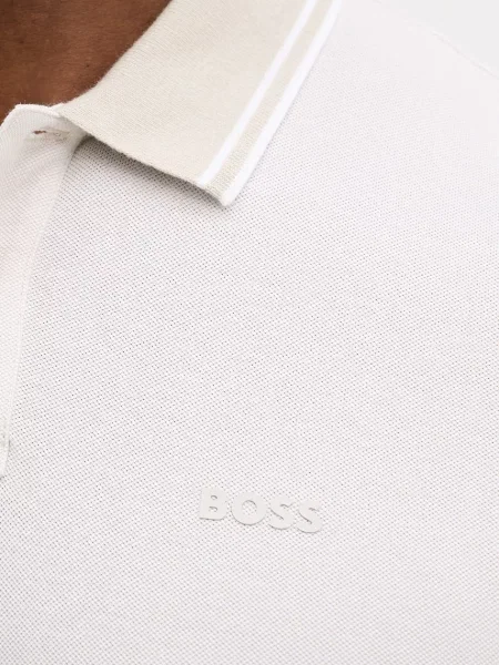 Поло BOSS Orange PeoxfordNew помаранчеве