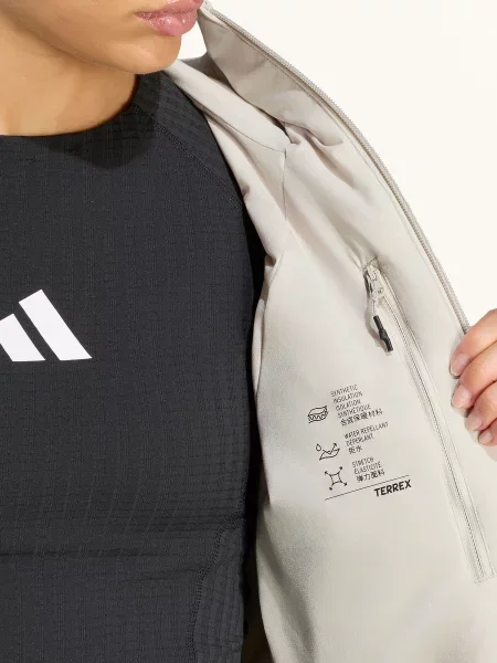 Adidas Terrex Funkční Bunda Terex Xperior Pro světle šedá