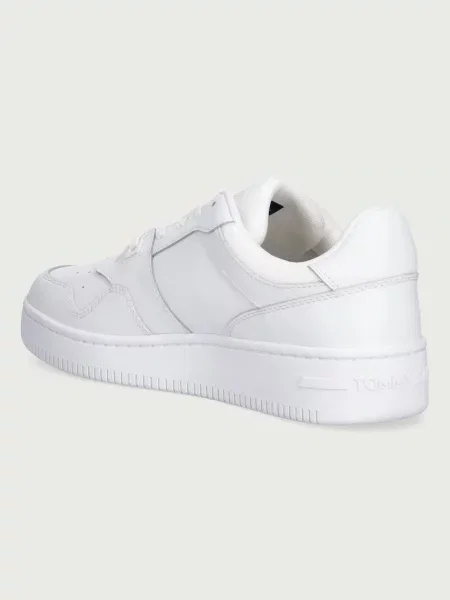 Tommy Jeans TJM RETRO BASKET ESS sneakersy białe