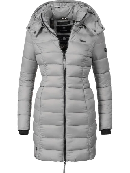 MARIKOO Zimski plašč Abendsternchen' siva