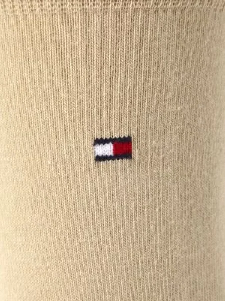 Skarpety w zestawie 2 szt. Tommy Hilfiger beżowe