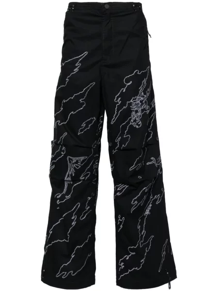 Pantaloni Maharishi negru