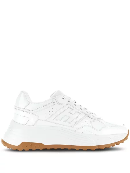 Sneakerși Hogan din piele alb
