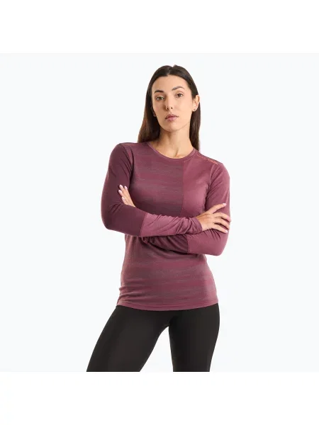 Termo tričko longsleeve ORTOVOX Rock'N'Wool mountain rose růžové