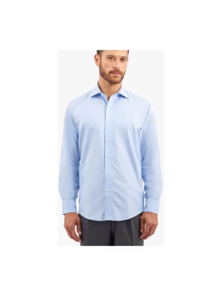 Koszula Brooks Brothers ze stretchu niebieska