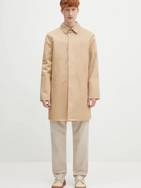 A.P.C. palton de mac ville de tranzitie bej