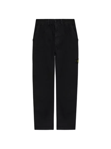 Blugi Stone Island cu strasuri negru