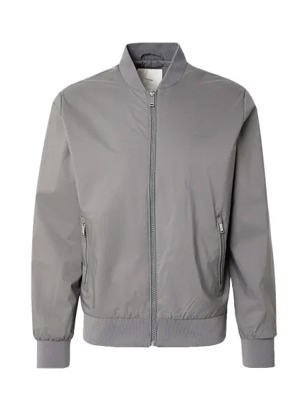 Calvin Klein Prehodna jakna MATTE' siva