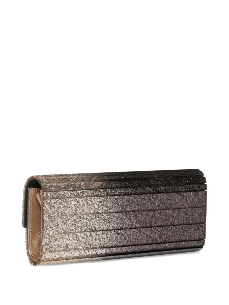 Geantă plic Jimmy Choo negru