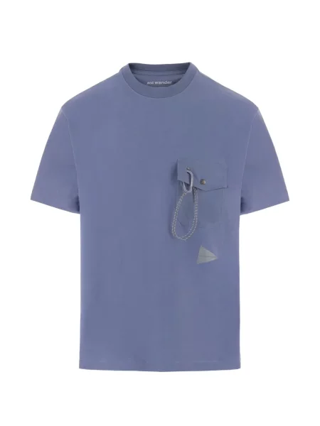 Tricou And Wander albastru