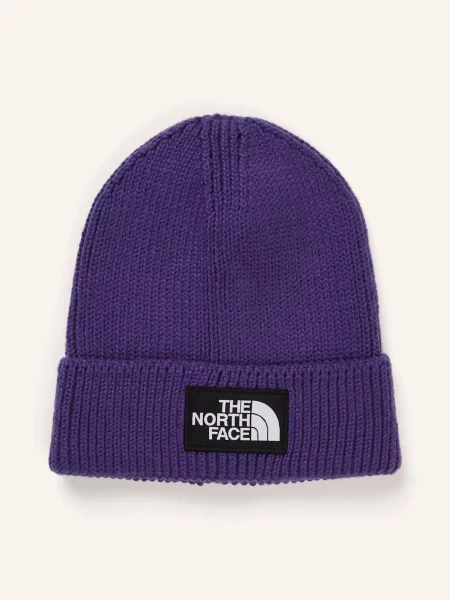 The North Face Czapka lila fioletowa