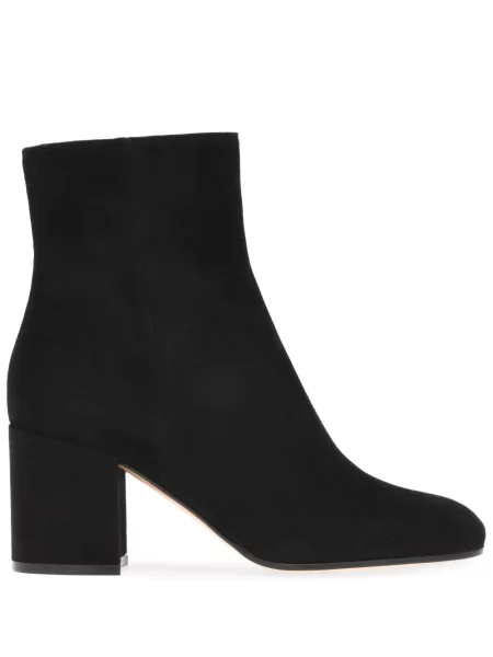 Botine Gianvito Rossi din piele de căprioară negru