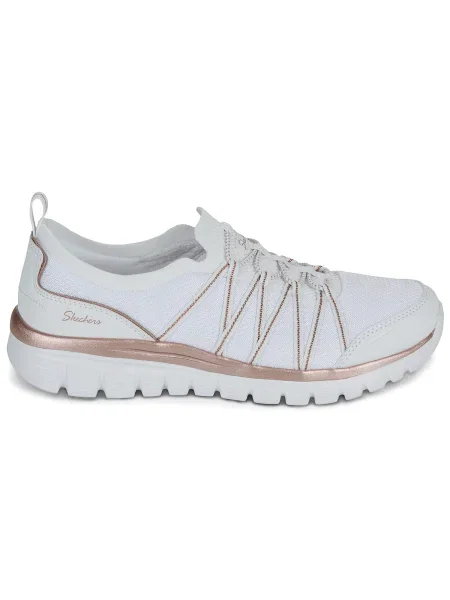 Pantofi Skechers alb
