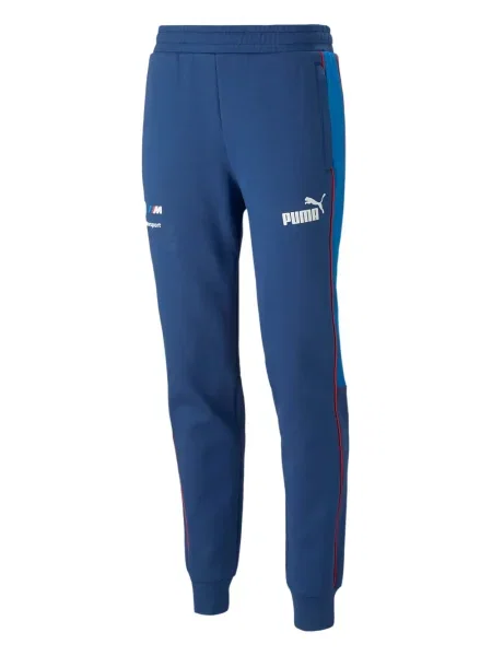 Pantaloni Puma cu imagine alergare albastru