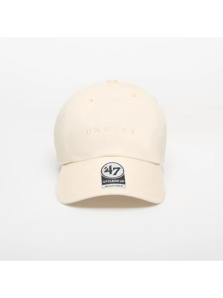 Czapka z daszkiem Oakley beżowa