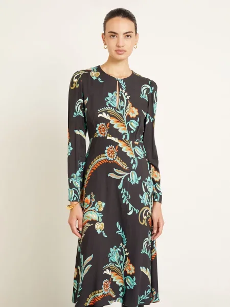 Etro Sukienka schwarz czarna