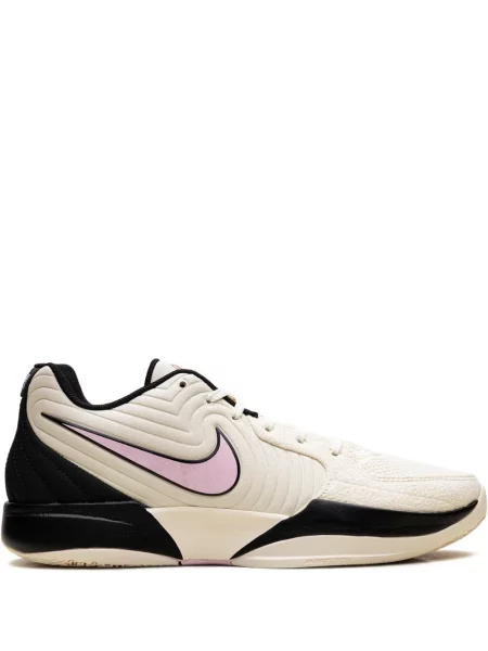 Sneakerși Nike Air Jordan cu șireturi din dantelă gri