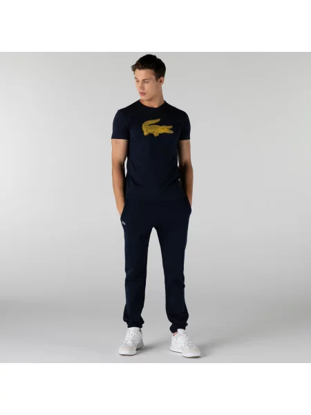 Bluza polarowa Lacoste granatowa