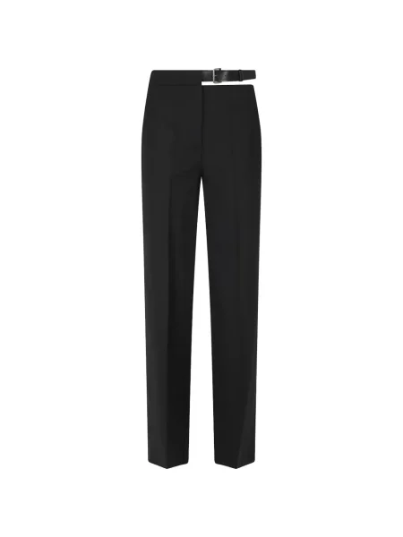 Cu centură pantaloni Semicouture negru