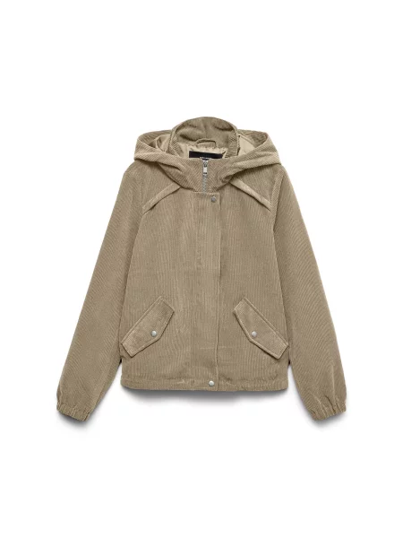 VERO MODA Geacă de primăvară-toamnă VMDEBRAZOA închis bej