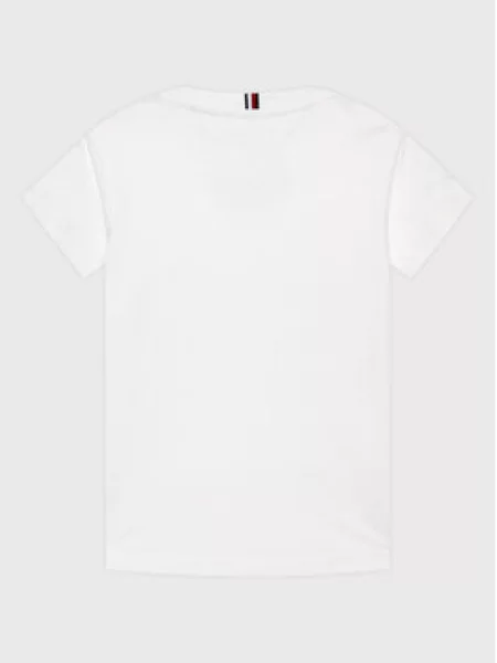 Dětské tričko Tommy Hilfiger bílé