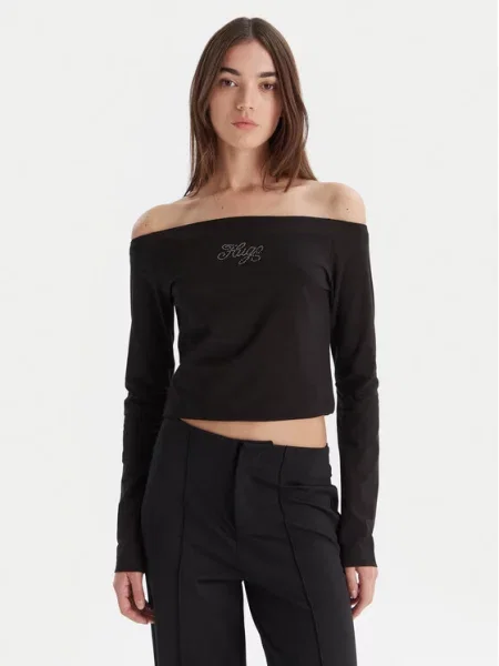 HUGO Блузка Dolder чорний