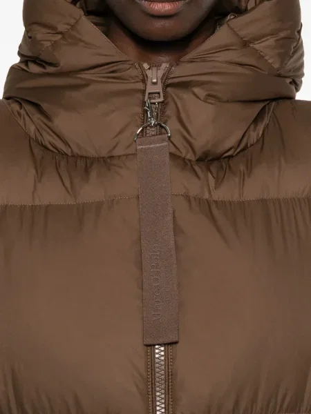 Vestă Marc O'polo cu glugă maro