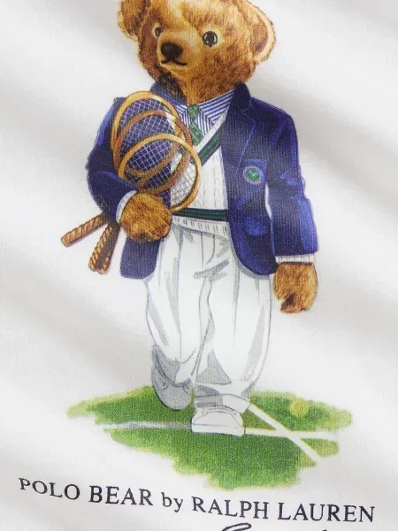 Sukienka dziecięca Polo Ralph Lauren biała