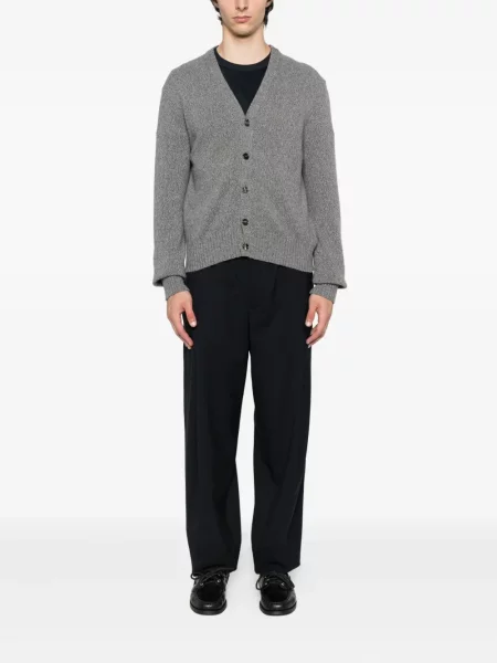 Pantaloni Giorgio Armani plisate albastru