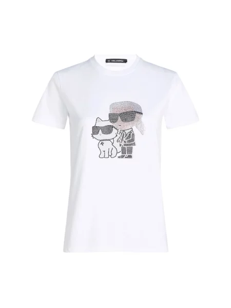 Koszulka Karl Lagerfeld biała