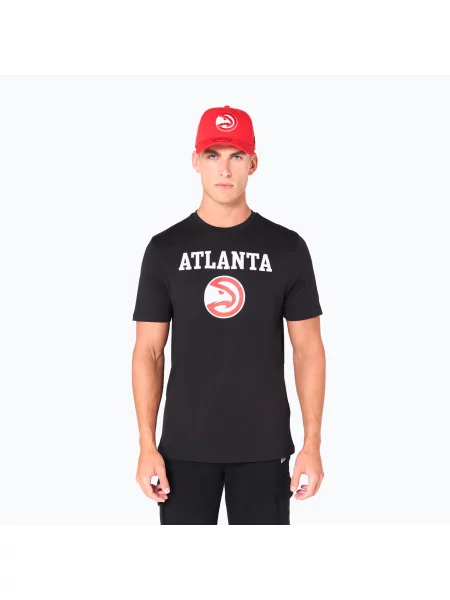 Tričko New Era NOS NBA Regular Atlanta Hawks black černé