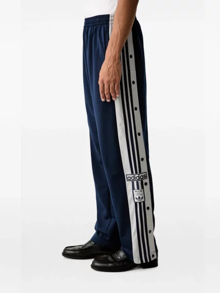 Hanorac Adidas cu dungi cu imagine plasă negru