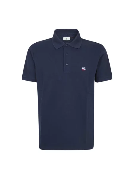 Koszulka polo Etro niebieska