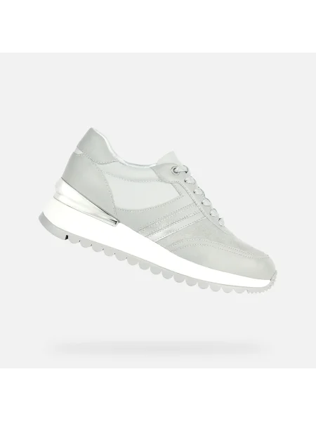 Sneakerși Geox gri
