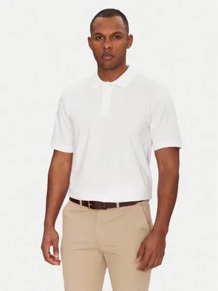 Polo majica Jack&Jones bela