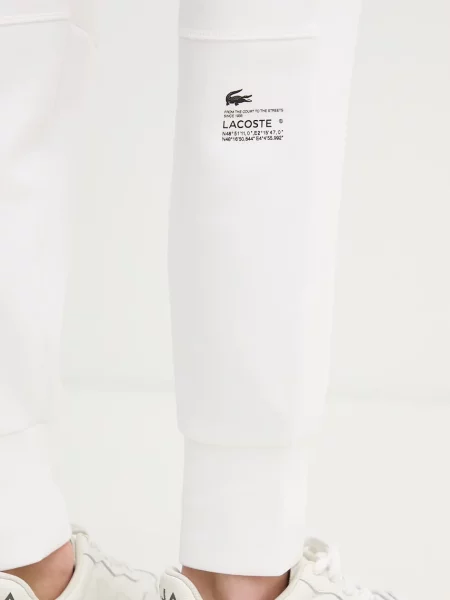 Sportnadrág Lacoste fehér