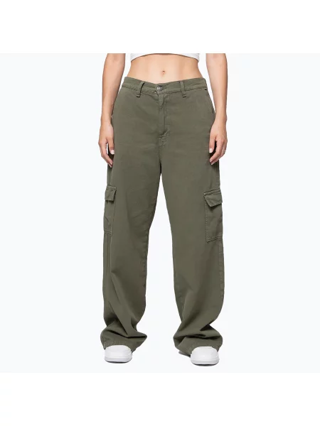 Pantaloni pentru femei Kaotiko Cargo army